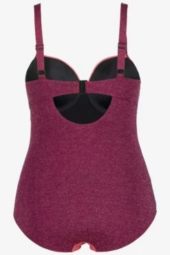 Ulla Popken Corrigerende Badpakken Shaping-badpak Dames Roze -Sunseeker Winkel c6ff3dea54c9764faa45371ad52b851b