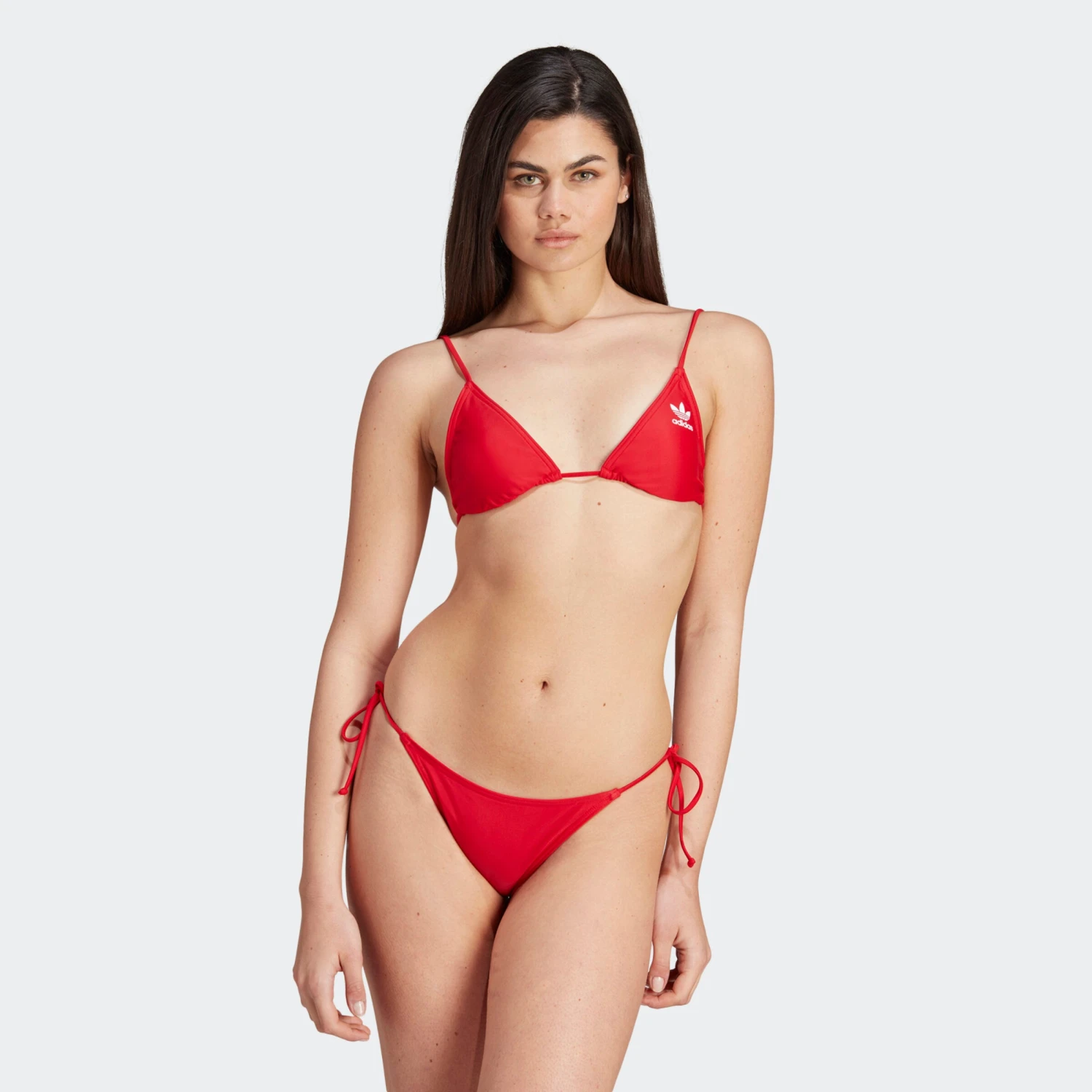 Adidas Originals Triangel Bikini Tops Triangel Bikinitop Dames Rood 4 Adidas Originals Triangel Bikini Tops Triangel Bikinitop Dames Rood - Afbeelding 2