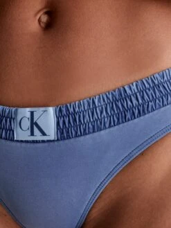 Calvin Klein Swimwear Bikini Broekjes Bikinibroek Dames Smoky Blue -Sunseeker Winkel cb32f5a2b9bc6a199fe96edb02868391