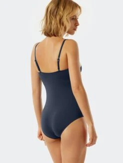 Schiesser Bandeau Badpakken Bandeau Badpak Aqua Californian Dream Dames Donkerblauw -Sunseeker Winkel cbbeb8f591cfb7e4f5810435c67fc92c