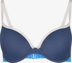 Skiny Bikini Tops Met Beugel T-shirt Bh Bikinitop Dames Lichtblauw / Donkerblauw