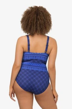 Ulla Popken Corrigerende Badpakken Minimizer Shaping-badpak Dames Blauw / Enziaan / Duifblauw -Sunseeker Winkel d3ea85b461f0016962a62cc019aa6fec