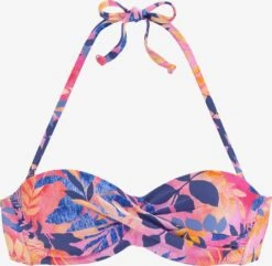 Balconette Bikini Tops Balconette Bikinitop Dames Gemengde Kleuren / Lichtroze
