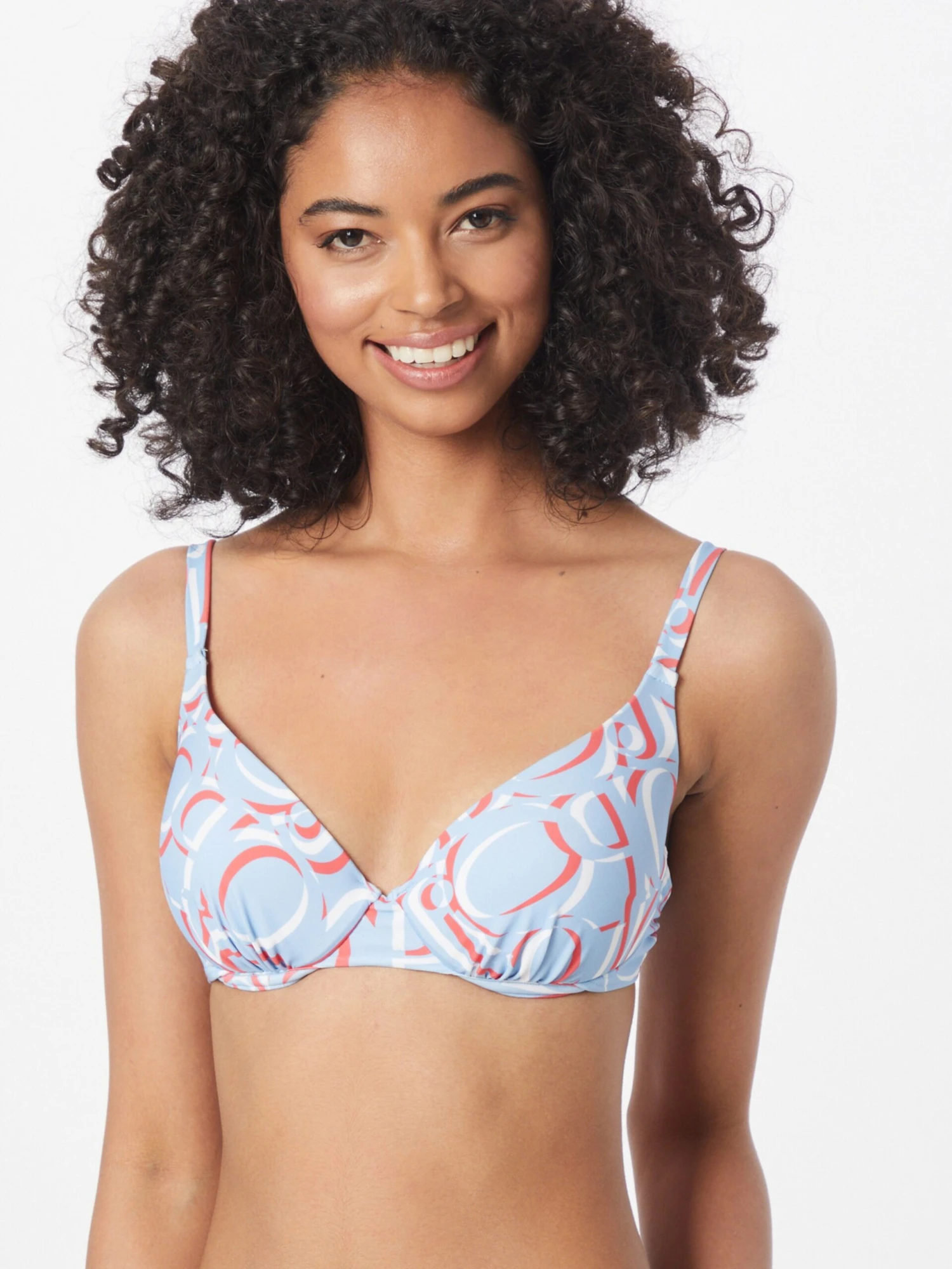 Bikini Tops Met Beugel T-shirt Bh Bikinitop Dames Lichtblauw 4 Bikini Tops Met Beugel T-shirt Bh Bikinitop Dames Lichtblauw - Afbeelding 2