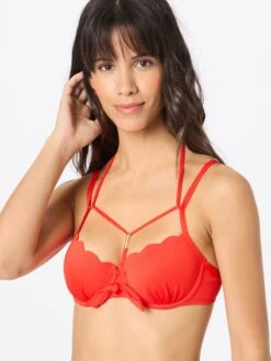 Hunkemöller Bikini Tops Met Beugel Balconette Bikinitop Scallop Dames Rood -Sunseeker Winkel d6babfdcf7e095cfbd216b70191fd220