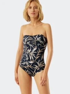 Schiesser Badpakken Zonder Beugel Bandeau Badpak Aqua Californian Dream Dames Donkerblauw -Sunseeker Winkel dc3ba37505a60ccb359c20066856662a