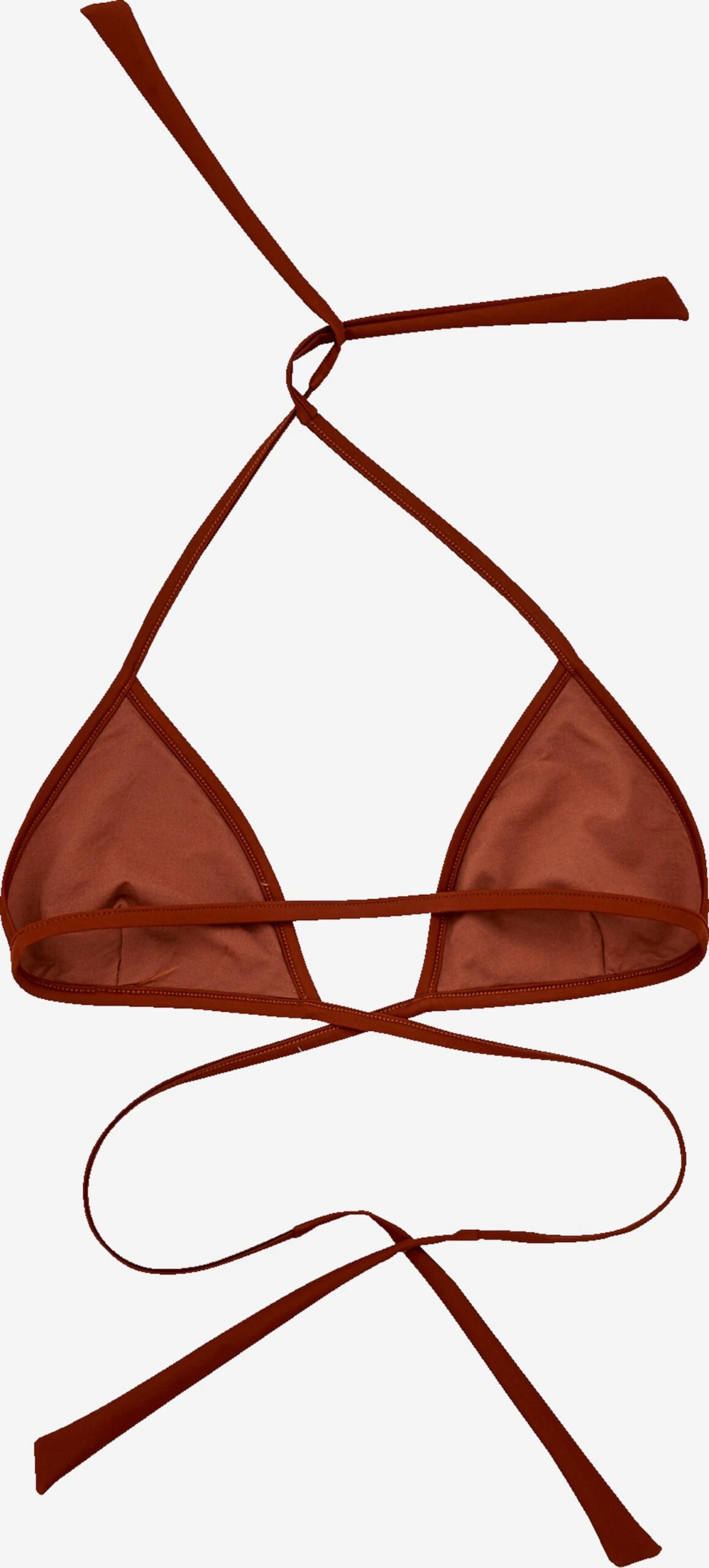 EDITED Triangel Bikini Tops Triangel Bikinitop Elia Dames Roestbruin 5 EDITED Triangel Bikini Tops Triangel Bikinitop Elia Dames Roestbruin - Afbeelding 3