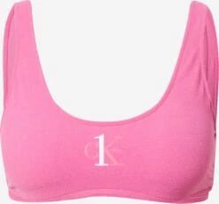 Calvin Klein Swimwear Bustier Bikini Tops Bustier Bikinitop Dames Oudroze / Lichtroze
