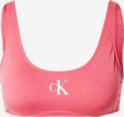 Calvin Klein Swimwear Bustier Bikini Tops Bustier Bikinitop Dames Pink