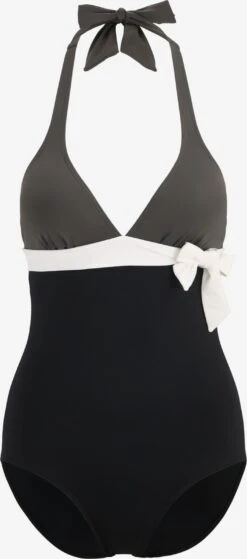 S.Oliver Corrigerende Badpakken Triangel Shaping-badpak Dames Olijfgroen