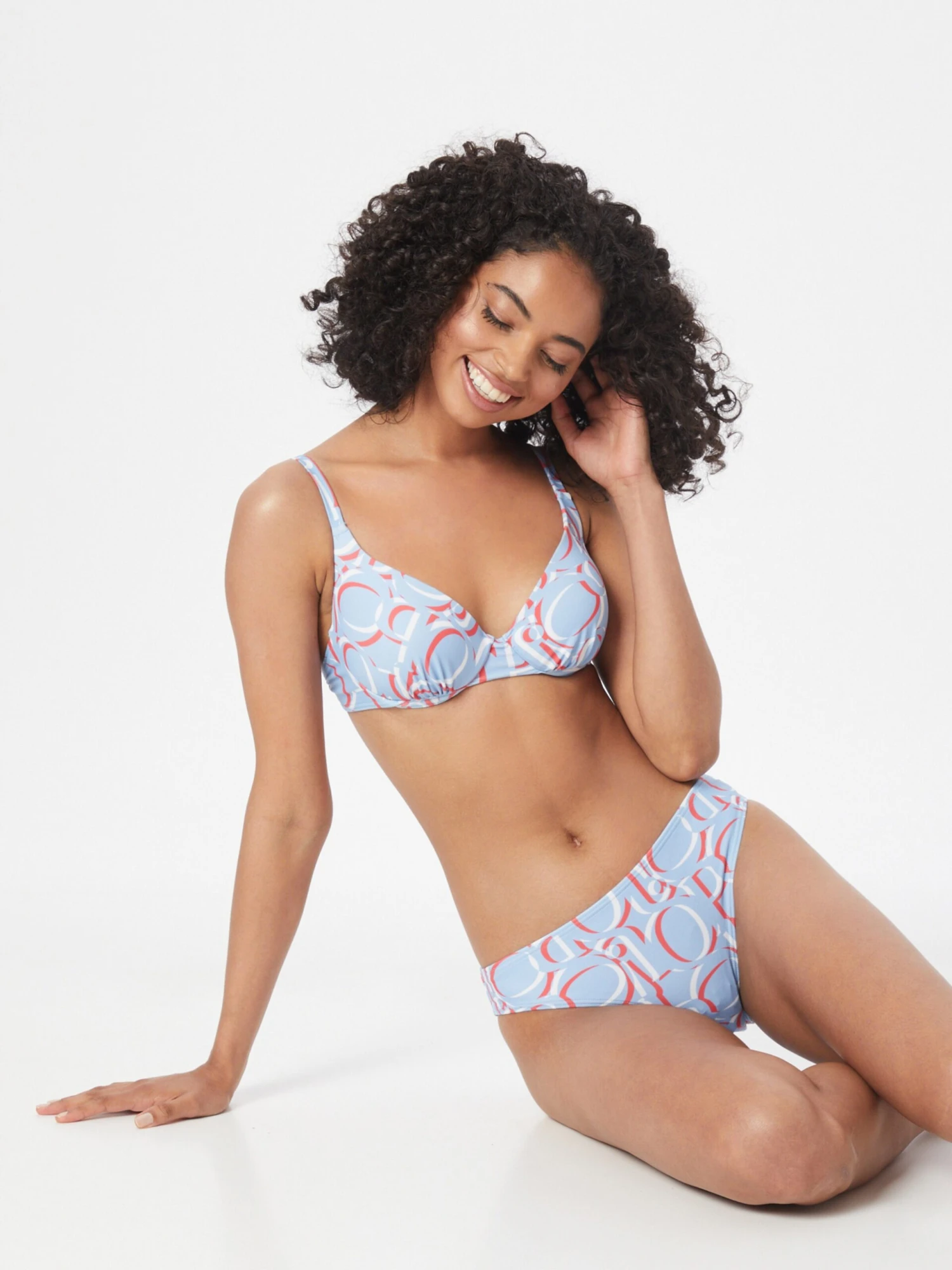 Bikini Tops Met Beugel T-shirt Bh Bikinitop Dames Lichtblauw 6 Bikini Tops Met Beugel T-shirt Bh Bikinitop Dames Lichtblauw - Afbeelding 4