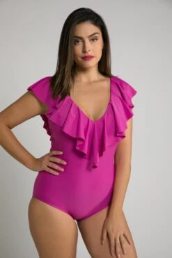 Ulla Popken Grote Cups Badpak Dames Fuchsia -Sunseeker Winkel fca67a56c40c646a7e6550c500ba65b5